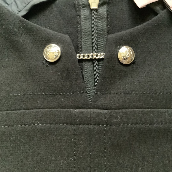 Juicy Couture Black Shift Dress with Drop Waist, Size 2 NWOT - Picture 16 of 16